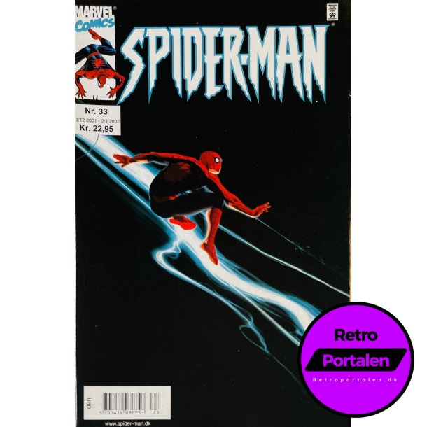 Spider-Man 2001 Nr. 33 (Dansk) (Marvel Comics) (Tegneserie)