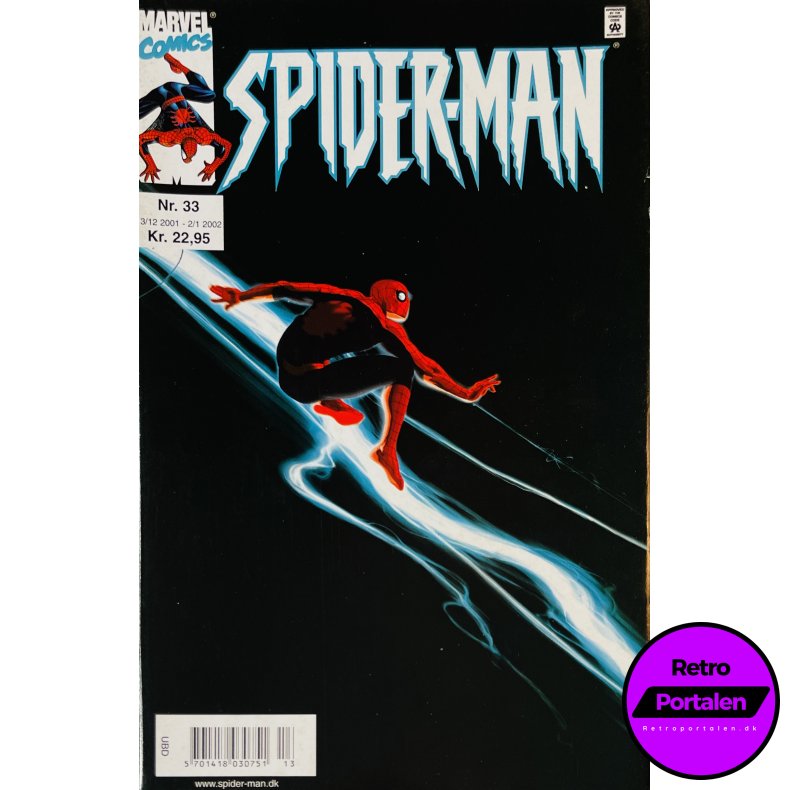 Spider-Man 2001 Nr. 33 (Dansk) (Marvel Comics) (Tegneserie)
