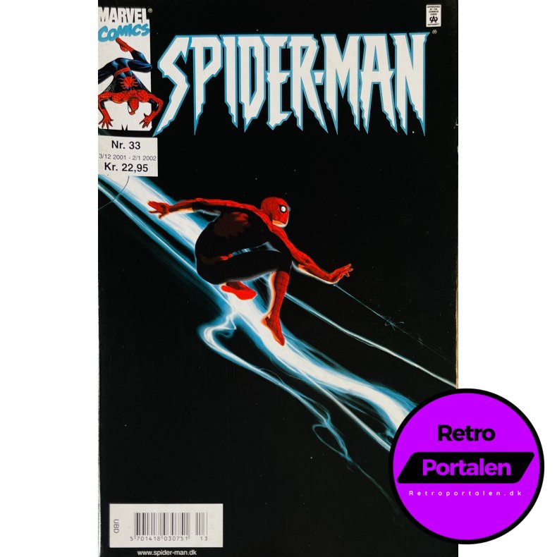 Spider-Man 2001 Nr. 33 (Dansk) (Marvel Comics) (Tegneserie)