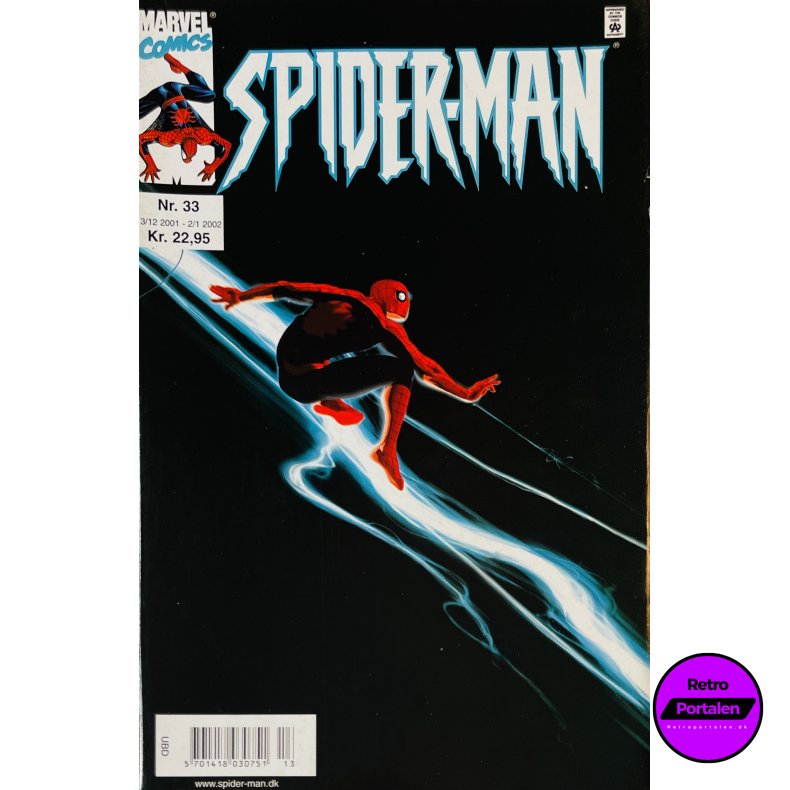 Spider-Man 2001 Nr. 33 (Dansk) (Marvel Comics) (Tegneserie)