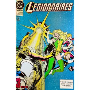 Legionnaires Nr. 4 1993 (Engelsk - DC Comics Tegneserie)