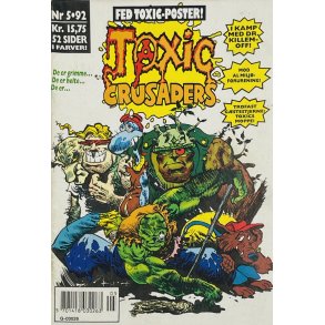 Toxic 1992 Nr. 5 m. plakat