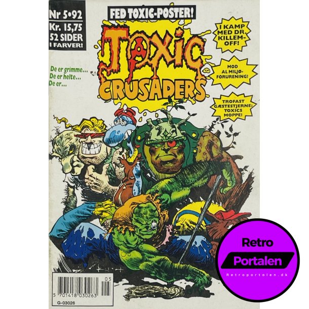 Toxic 1992 Nr. 5 m. plakat