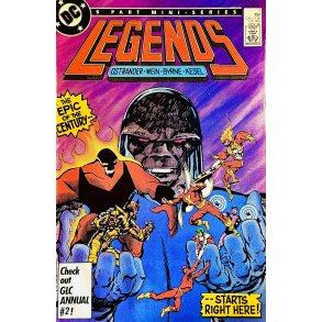 Legends Nr. 1 1986 (Engelsk - DC Comics Tegneserie)