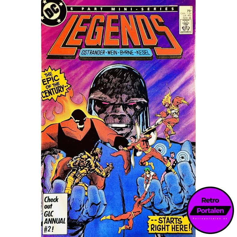 Legends Nr. 1 1986 (Engelsk - DC Comics Tegneserie)