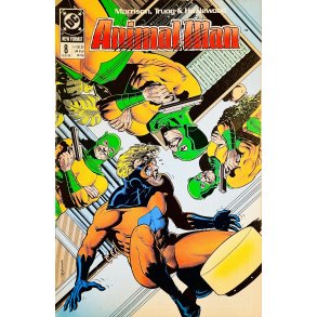 Animal Man Nr. 8 1989 (Engelsk - DC Comics Tegneserie)