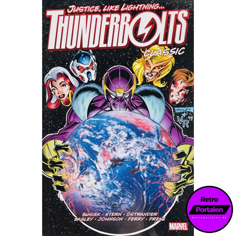 Thunderbolts Classic: Justice, Like Lightning - Busiek / Stern / Ostrandar  (Engelsk) (Marvel)