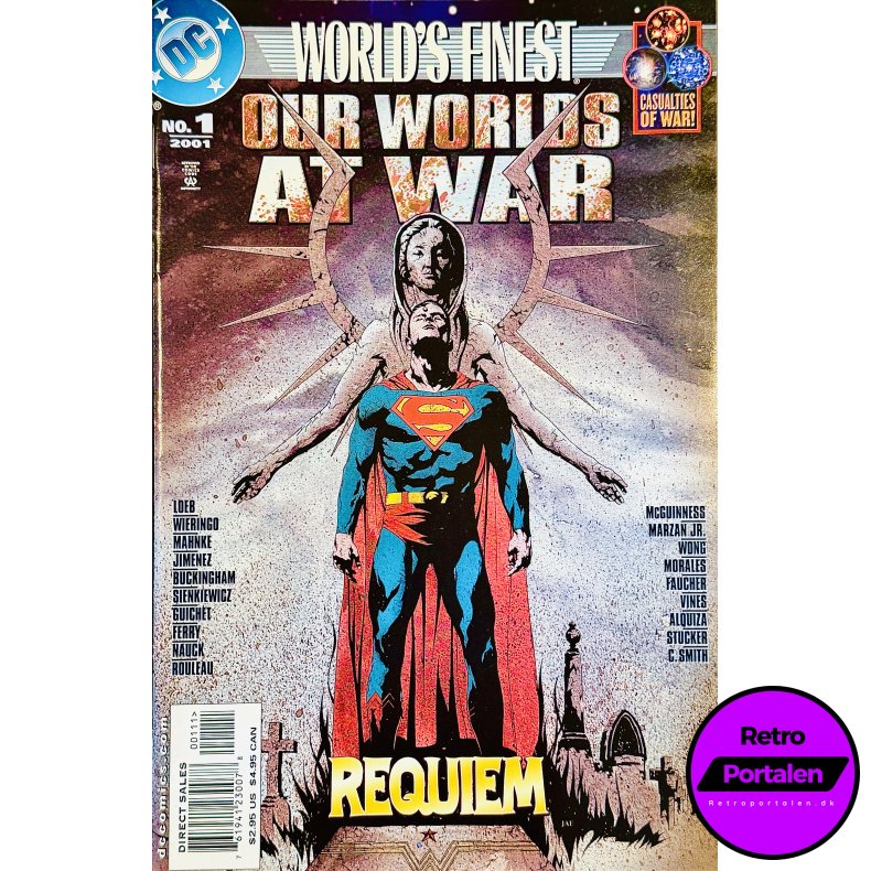 World�s Finest: Our Worlds At War Nr. 1 2001 (Engelsk - DC Comics Tegneserie)