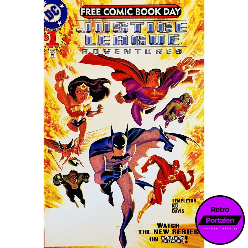 Justice League Adventures Nr. 1 2002 (Engelsk - DC Comics Tegneserie)