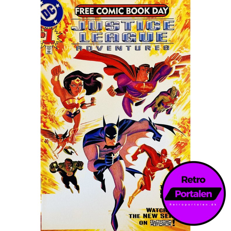 Justice League Adventures Nr. 1 2002 (Engelsk - DC Comics Tegneserie)