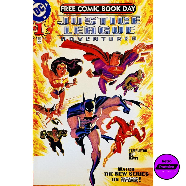 Justice League Adventures Nr. 1 2002 (Engelsk - DC Comics Tegneserie)