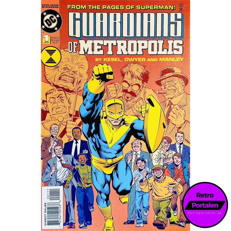 The Guardians Of Metropolis Nr 1 1994 (Engelsk - DC Comics Tegneserie)