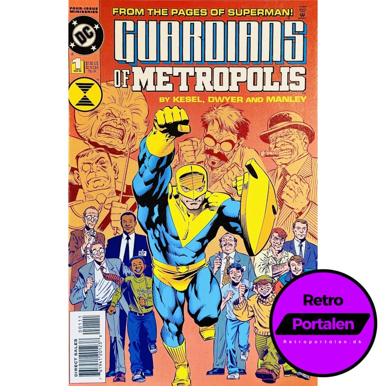 The Guardians Of Metropolis Nr 1 1994 (Engelsk - DC Comics Tegneserie)