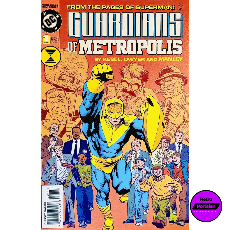 The Guardians Of Metropolis Nr 1 1994 (Engelsk - DC Comics Tegneserie)