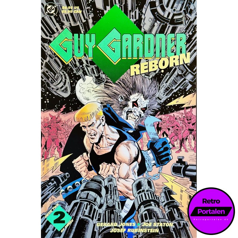 Guy Gardner Nr. 2 af 3 1992 (Engelsk - DC Comics Tegneserie)