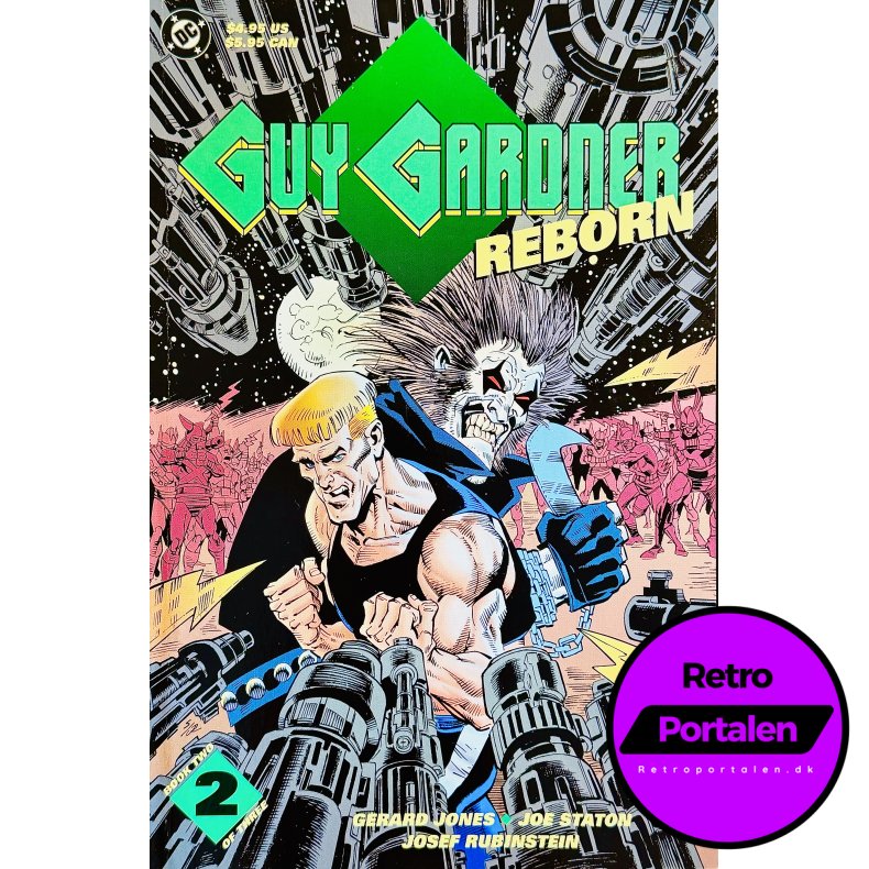 Guy Gardner Nr. 2 af 3 1992 (Engelsk - DC Comics Tegneserie)