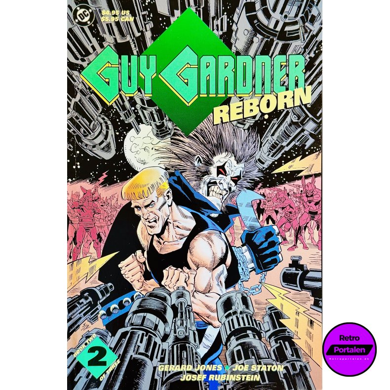 Guy Gardner Nr. 2 af 3 1992 (Engelsk - DC Comics Tegneserie)