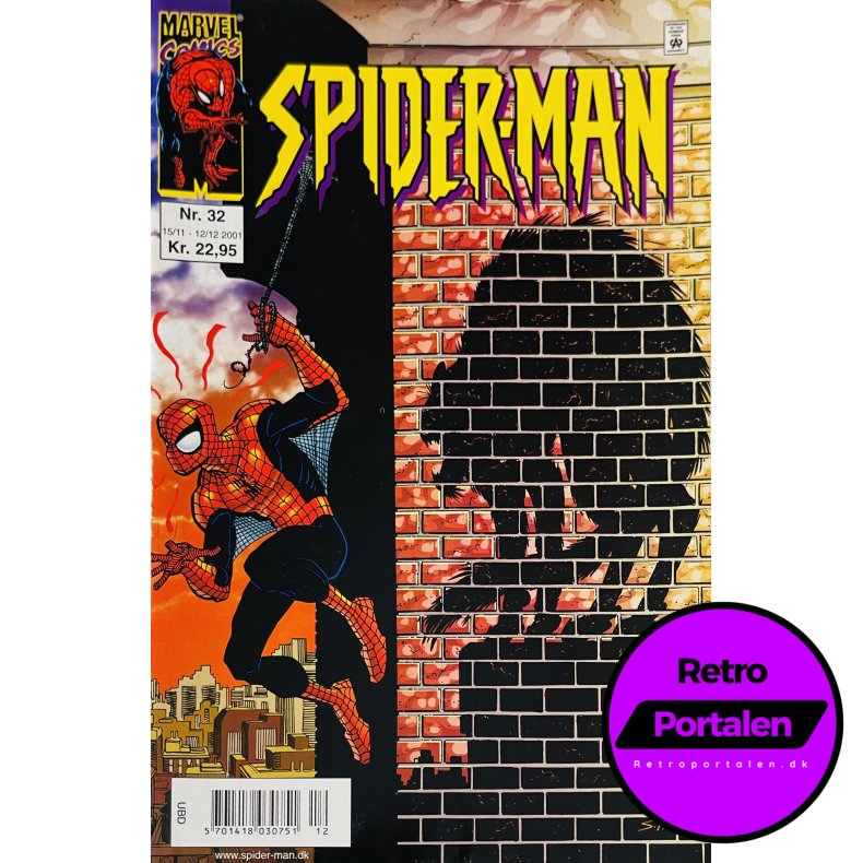 Spider-Man 2001 Nr. 34 (Dansk) (Marvel Comics) (Tegneserie)