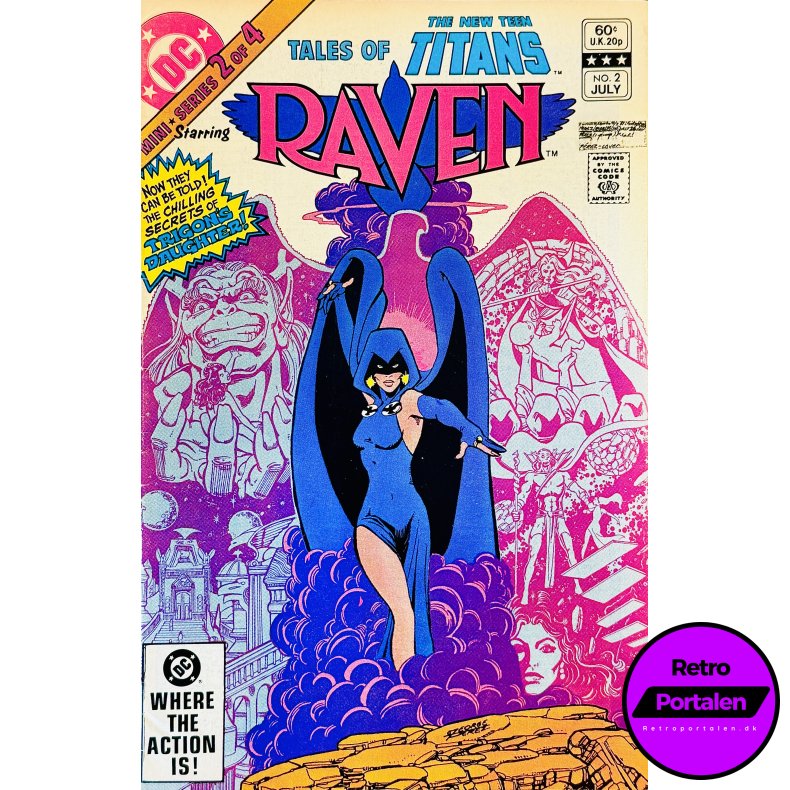 Tales Of The New Teen Titans Nr. 2 1982 (Engelsk - DC Comics Tegneserie)