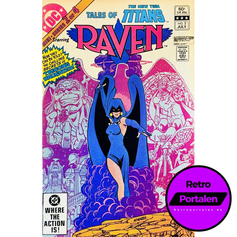 Tales Of The New Teen Titans Nr. 2 1982 (Engelsk - DC Comics Tegneserie)