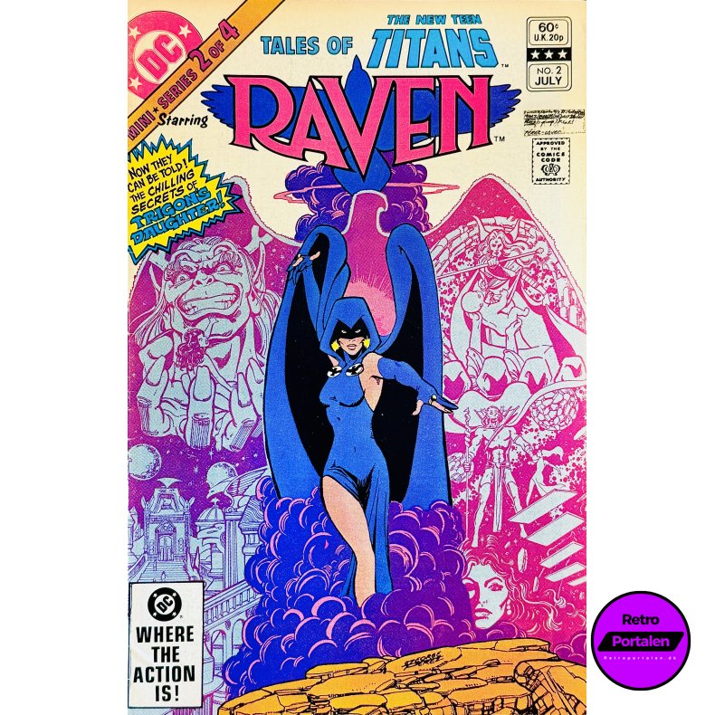 Tales Of The New Teen Titans Nr. 2 1982 (Engelsk - DC Comics Tegneserie)