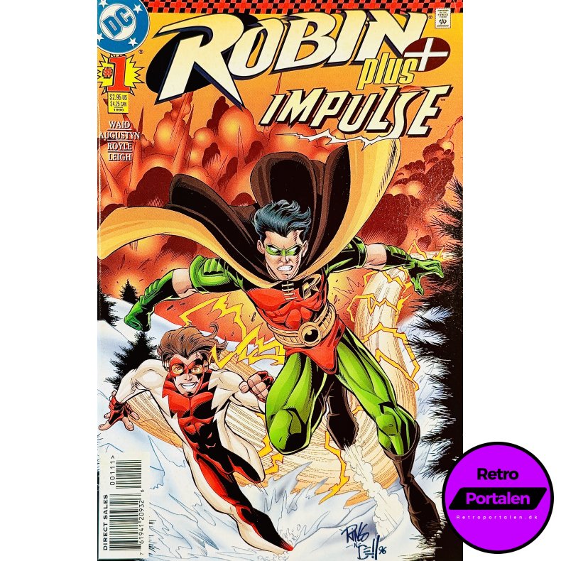 Robin Plus Nr. 1 1996 (Engelsk - DC Comics Tegneserie)
