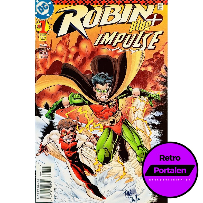 Robin Plus Nr. 1 1996 (Engelsk - DC Comics Tegneserie)
