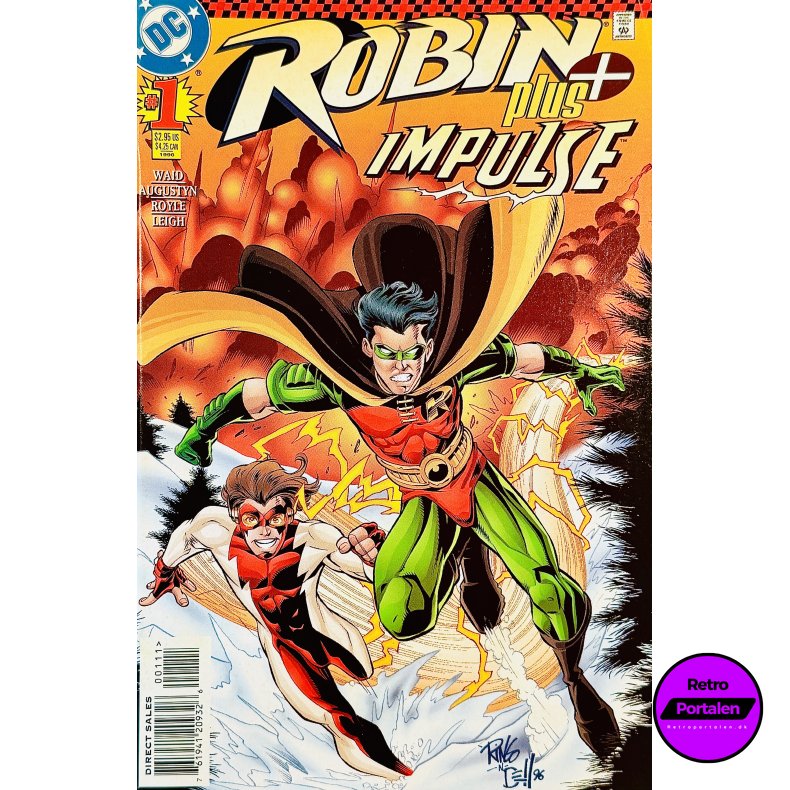 Robin Plus Nr. 1 1996 (Engelsk - DC Comics Tegneserie)