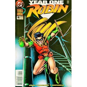 Robin Annual Nr. 4 1995 (Engelsk - DC Comics Tegneserie)
