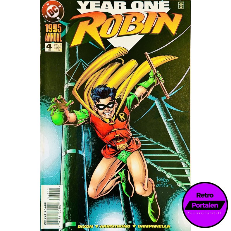 Robin Annual Nr. 4 1995 (Engelsk - DC Comics Tegneserie)