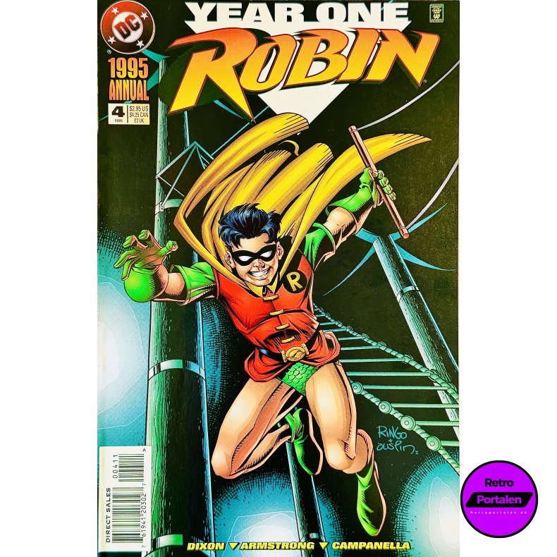 Robin Annual Nr. 4 1995 (Engelsk - DC Comics Tegneserie)
