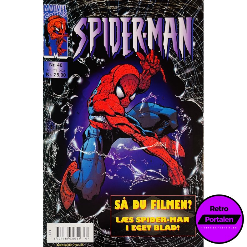 Spider-Man 2002 Nr. 40 (Dansk) (Marvel Comics) (Tegneserie)