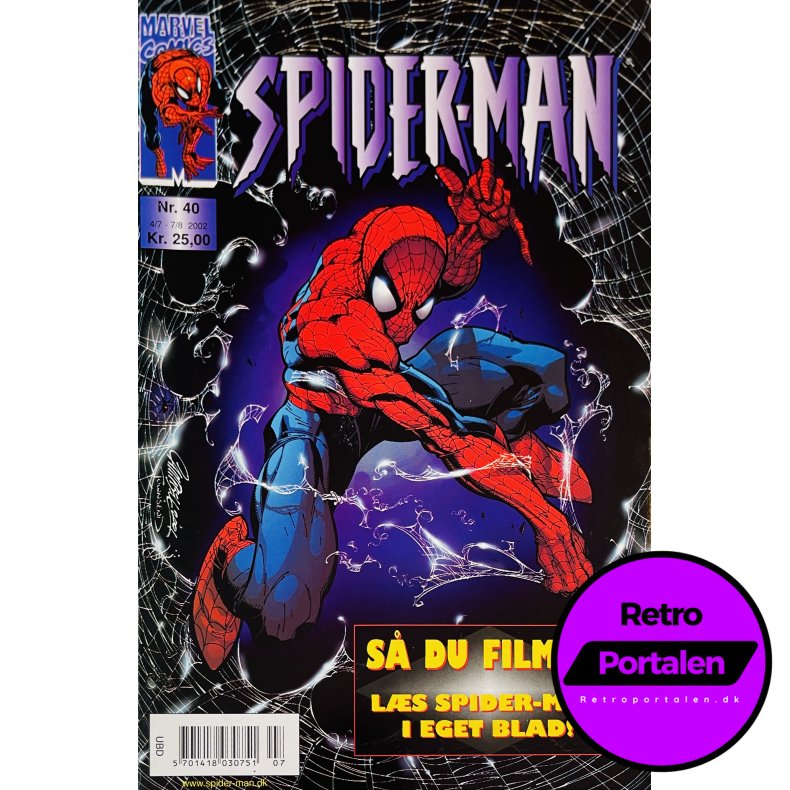 Spider-Man 2002 Nr. 40 (Dansk) (Marvel Comics) (Tegneserie)