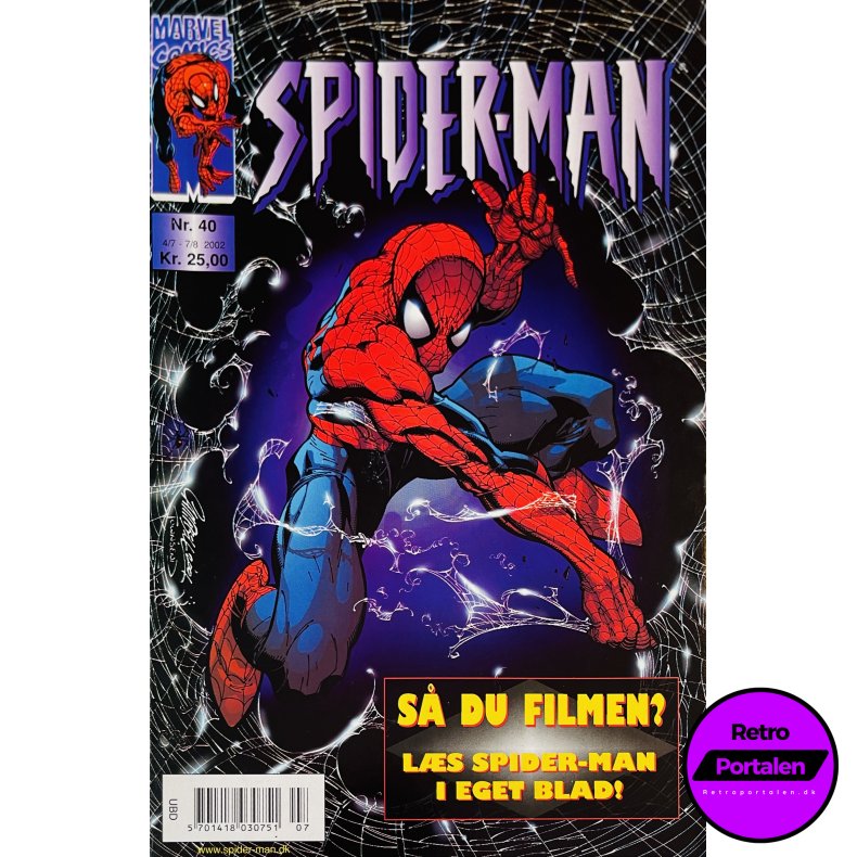 Spider-Man 2002 Nr. 40 (Dansk) (Marvel Comics) (Tegneserie)