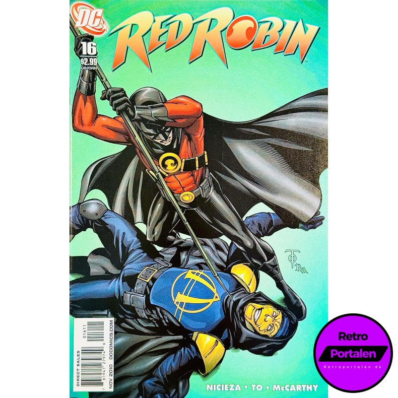 Red Robin Nr. 16 2010 (Engelsk - DC Comics Tegneserie)