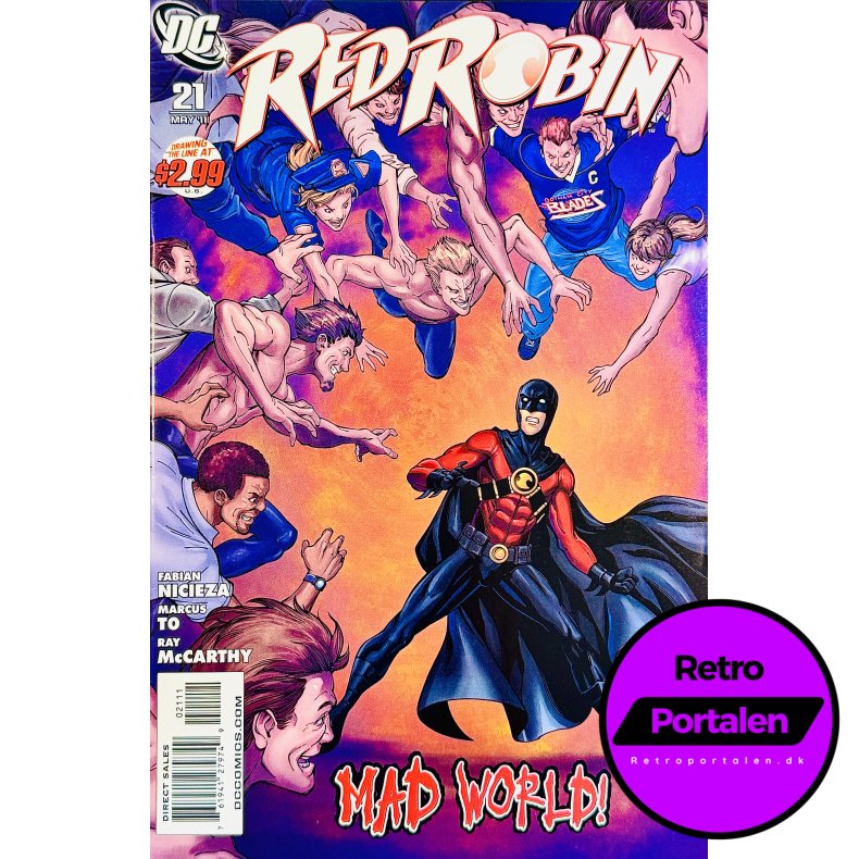 Red Robin Nr. 21 2011 (Engelsk - DC Comics Tegneserie)