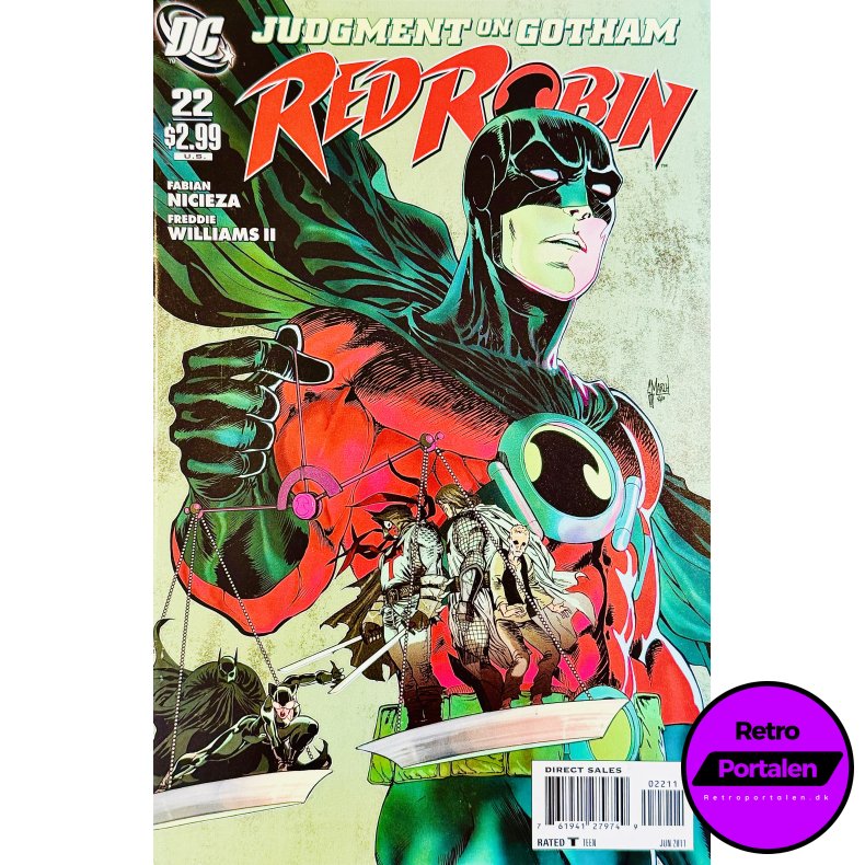 Red Robin Nr. 22 2011 (Engelsk - DC Comics Tegneserie)