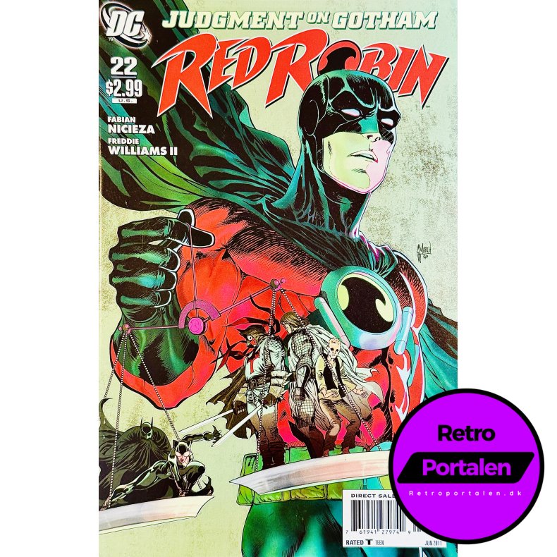 Red Robin Nr. 22 2011 (Engelsk - DC Comics Tegneserie)