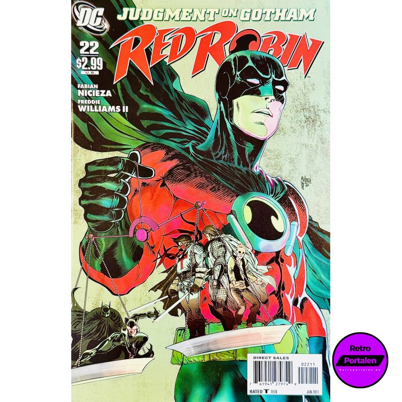 Red Robin Nr. 22 2011 (Engelsk - DC Comics Tegneserie)