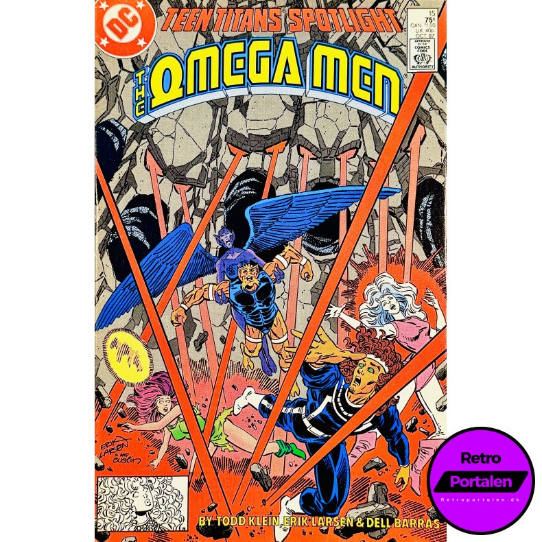 Teen Titans Spotlight Nr. 15 1987 (Engelsk - DC Comics Tegneserie)