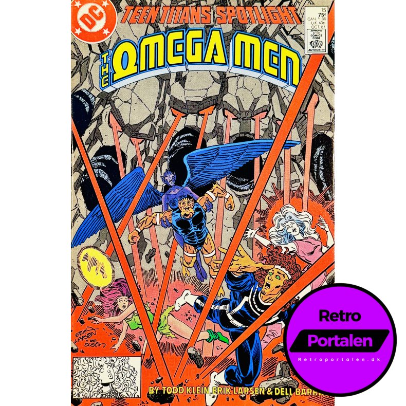 Teen Titans Spotlight Nr. 15 1987 (Engelsk - DC Comics Tegneserie)