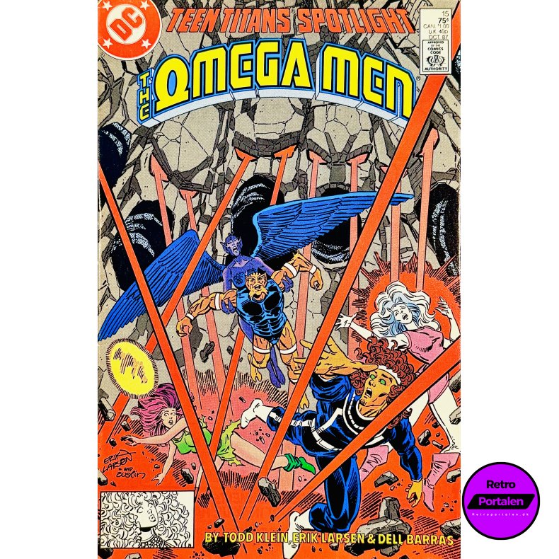 Teen Titans Spotlight Nr. 15 1987 (Engelsk - DC Comics Tegneserie)