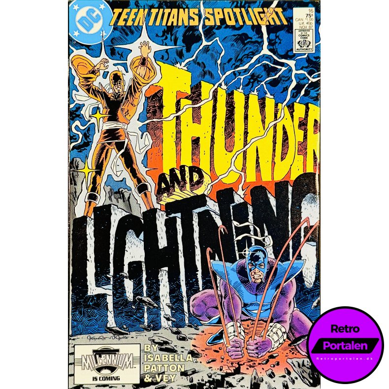 Teen Titans Spotlight Nr. 16 1987 (Engelsk - DC Comics Tegneserie)