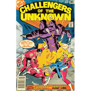 Challengers Of The Unknown Nr. 85 1978 (Engelsk - DC Comics Tegneserie)