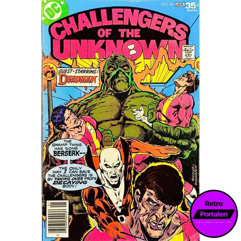 Challengers Of The Unknown Nr. 84 1977 - 1978 (Engelsk - DC Comics Tegneserie)