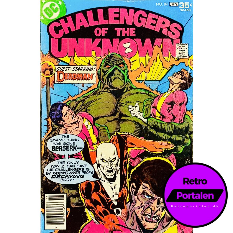 Challengers Of The Unknown Nr. 84 1977 - 1978 (Engelsk - DC Comics Tegneserie)