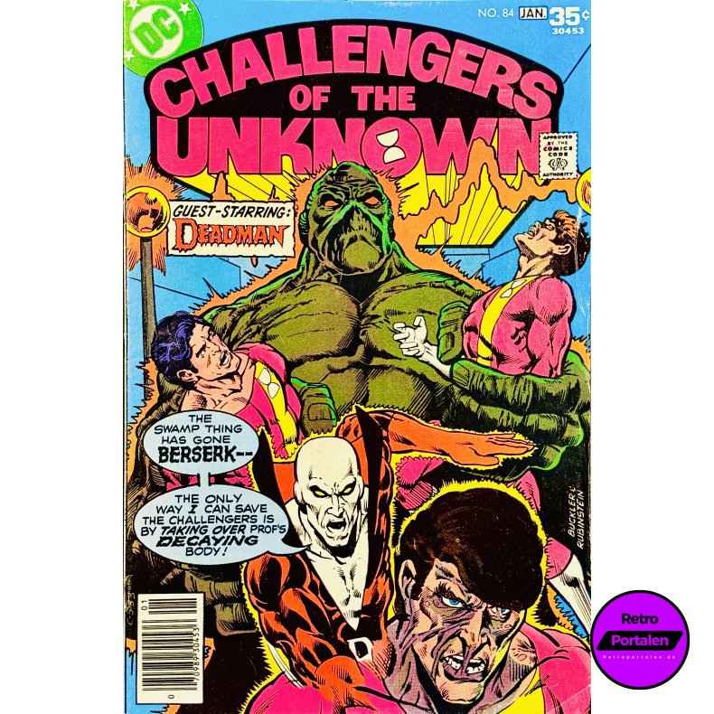 Challengers Of The Unknown Nr. 84 1977 - 1978 (Engelsk - DC Comics Tegneserie)