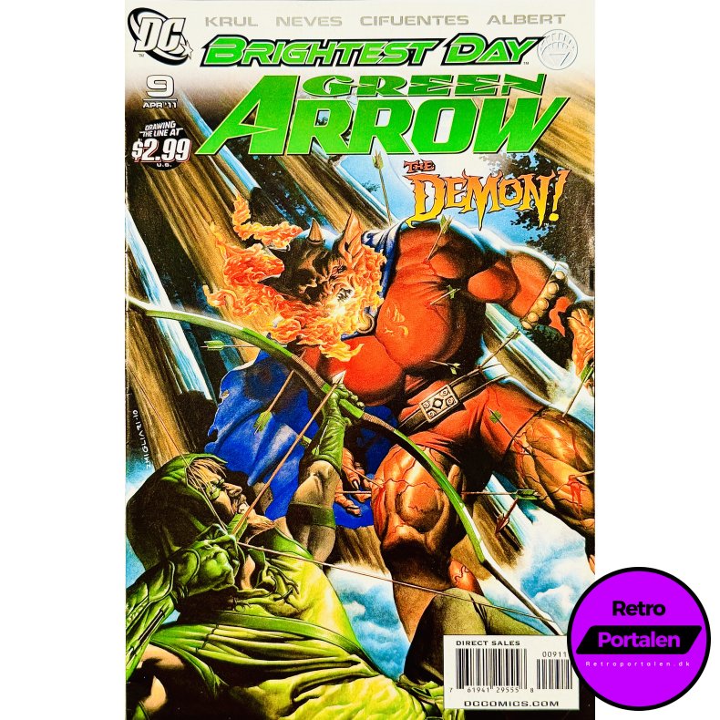 Green Arrow Nr.9 2011 (Engelsk - DC Comics Tegneserie)