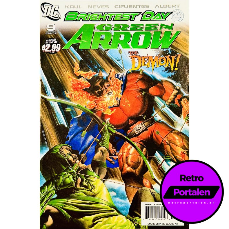 Green Arrow Nr.9 2011 (Engelsk - DC Comics Tegneserie)
