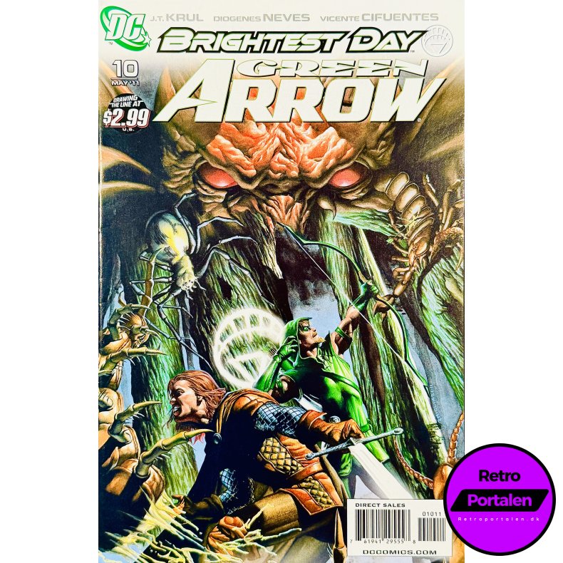 Green Arrow Nr.10 2011 (Engelsk - DC Comics Tegneserie)